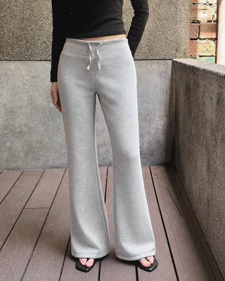 Modal-like bootcut training pants