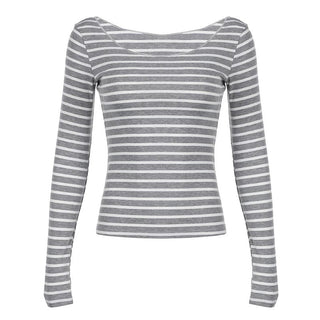 Grunge Striped Long Sleeve