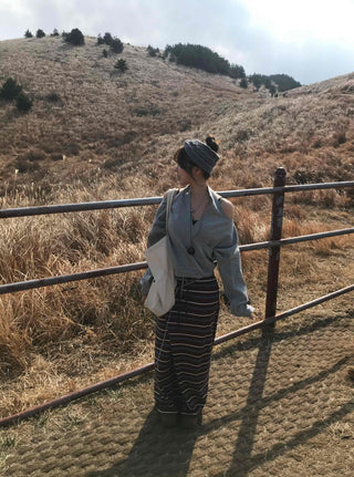 Soft Cotton Drop Shoulder Boxy Fit Round Neck Sweatshirt