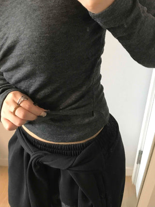 Chic Cooling Zipper Pocket Tapered Hoodie
