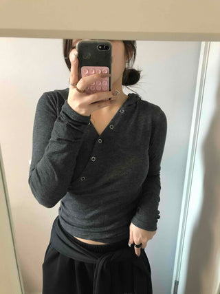 Chic Cooling Zipper Pocket Tapered Hoodie