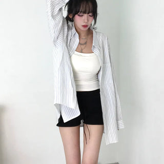 Zoku layered inner tank top with built-in cap
