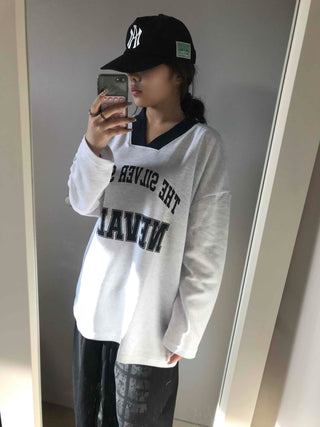 Sporty Lettering V-Neck Hooded Mini Dress