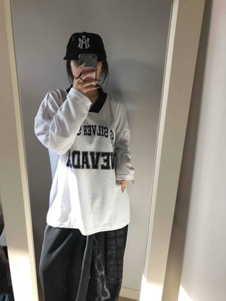 Sporty Lettering V-Neck Hooded Mini Dress