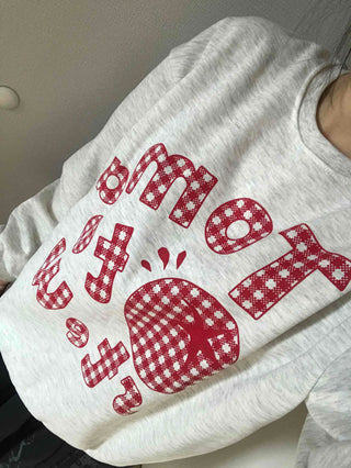 Vintage American Embroidered Patch Loose Fit Sweatshirt
