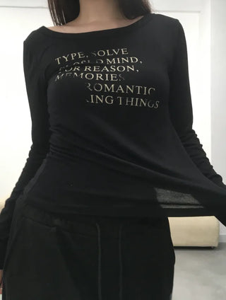 Kiehl's Vintage English Lettering Off-Sleeve T-Shirt