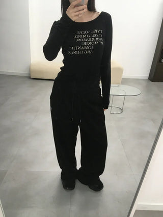 Kiehl's Vintage English Lettering Off-Sleeve T-Shirt