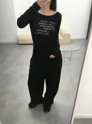 Kiehl's Vintage English Lettering Off-Sleeve T-Shirt