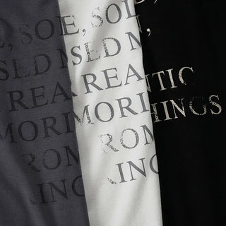 Kiehl's Vintage English Lettering Off-Sleeve T-Shirt