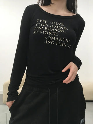 Kiehl's Vintage English Lettering Off-Sleeve T-Shirt