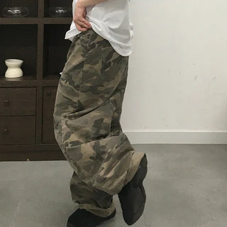 Lena Military Mega Wide Long Pants