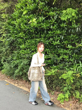 Piru Vintage Washed Wide Denim Pants