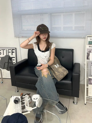 Yerin Chiffon String Blouse