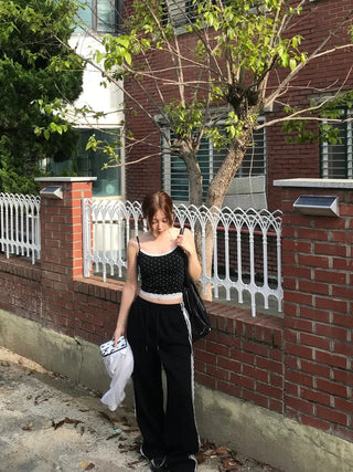 Sano Lace Track Long Pants