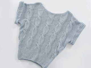 Free Cable Knit Short Sleeve