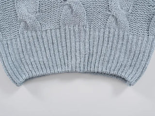 Free Cable Knit Short Sleeve