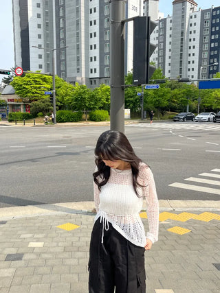 Jua Layered Knit Sleeveless Set