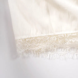 Violet Lace Frill Long Skirt