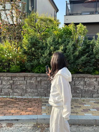 Loose Fit Daily Zip-Up Hoodie