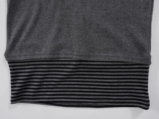 Zero Color Block Layered Long Sleeve T-shirt