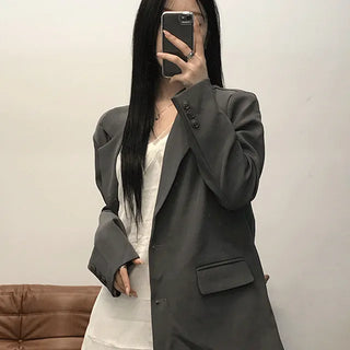 Ki-e Two-Button Semi-Overfit Short Jacket