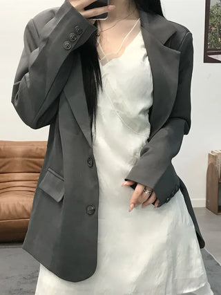Ki-e Two-Button Semi-Overfit Short Jacket