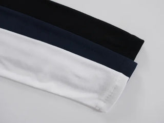 Sailor Square Neck Off-Shoulder Long Sleeve T-shirt