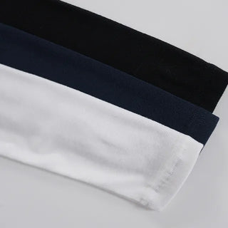 Sailor Square Neck Off-Shoulder Long Sleeve T-shirt