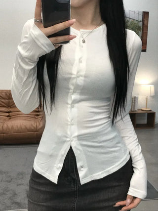Komi Slim Fit Shirt Long Sleeve Cardigan