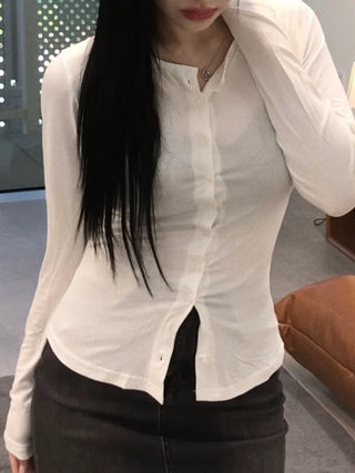 Komi Slim Fit Shirt Long Sleeve Cardigan