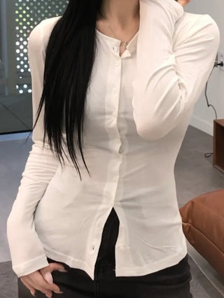 Komi Slim Fit Shirt Long Sleeve Cardigan