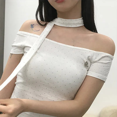Carle Muffler Doppel Off-shoulder