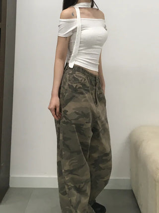 Carle Muffler Doppel Off-shoulder