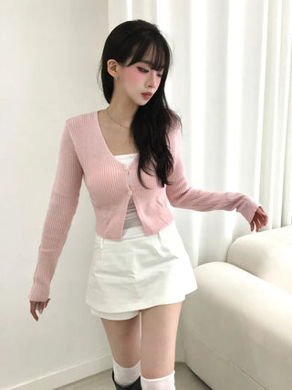 Ari Basic Cotton Mini Skirt Pants