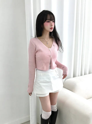 Ari Basic Cotton Mini Skirt Pants