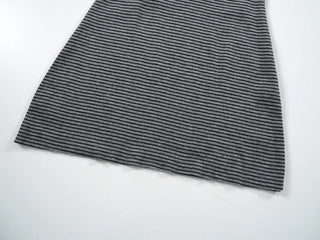 Rayu Striped Halterneck Long Sleeveless Top