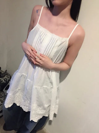 Saab Lace Sleeveless Top