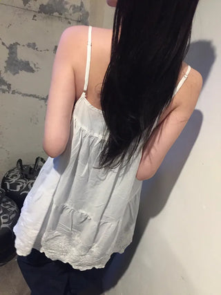 Saab Lace Sleeveless Top
