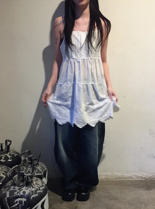 Saab Lace Sleeveless Top