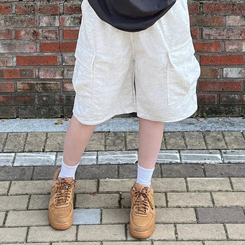 Diva Cargo Wide Shorts Bermuda Pants