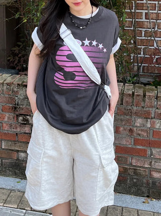 Diva Cargo Wide Shorts Bermuda Pants