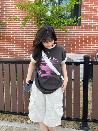 Diva Cargo Wide Shorts Bermuda Pants