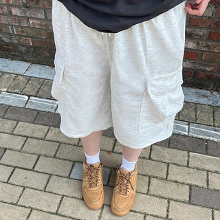Diva Cargo Wide Shorts Bermuda Pants