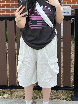 Diva Cargo Wide Shorts Bermuda Pants