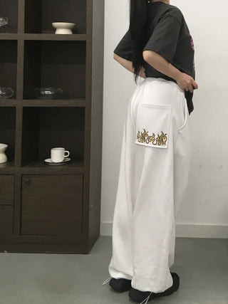 Limitless Fire Wide Training Long Pants