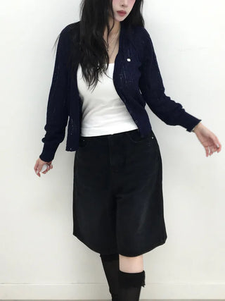 Remy Denim Bermuda Pants