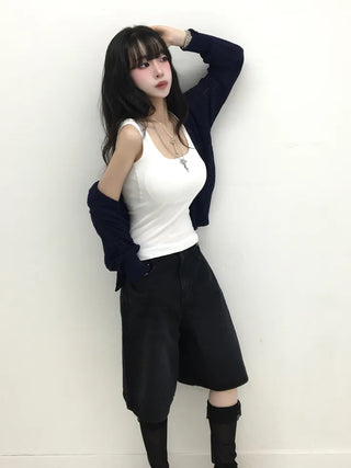 Remy Denim Bermuda Pants