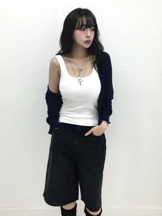 Remy Denim Bermuda Pants