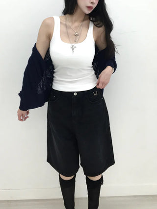 Remy Denim Bermuda Pants