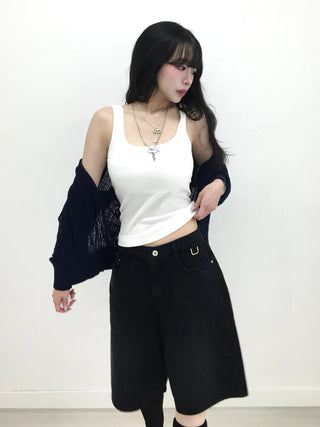 Remy Denim Bermuda Pants